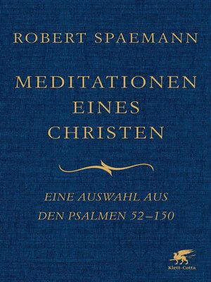 cover image of Meditationen eines Christen
